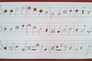 "Inno alla gioia" Disegno, Anna-Santoni