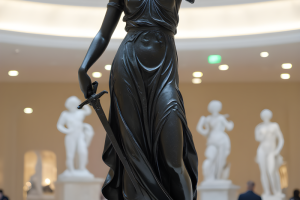 "La statua dell Europa", IA, Cristian-Luca