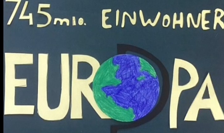 Stop-Motion zu Fakten und Zahlen zu Europa
